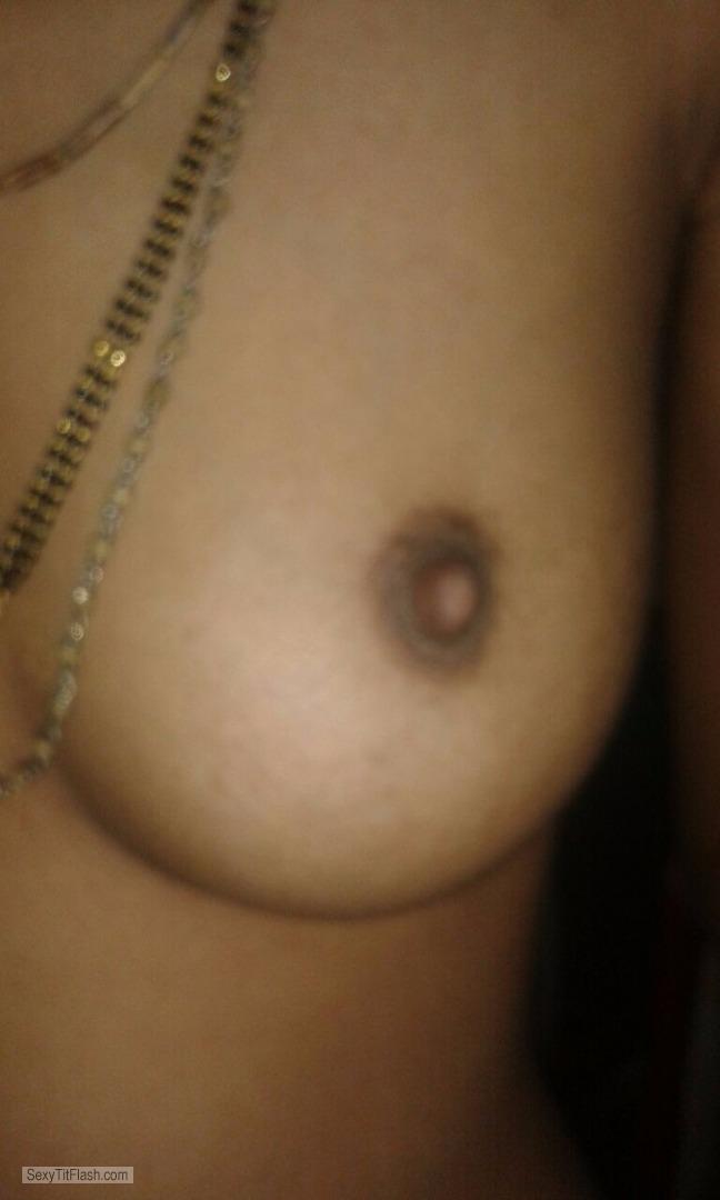 Tit Flash: My Medium Tits (Selfie) - Hot Indian Mamta from India